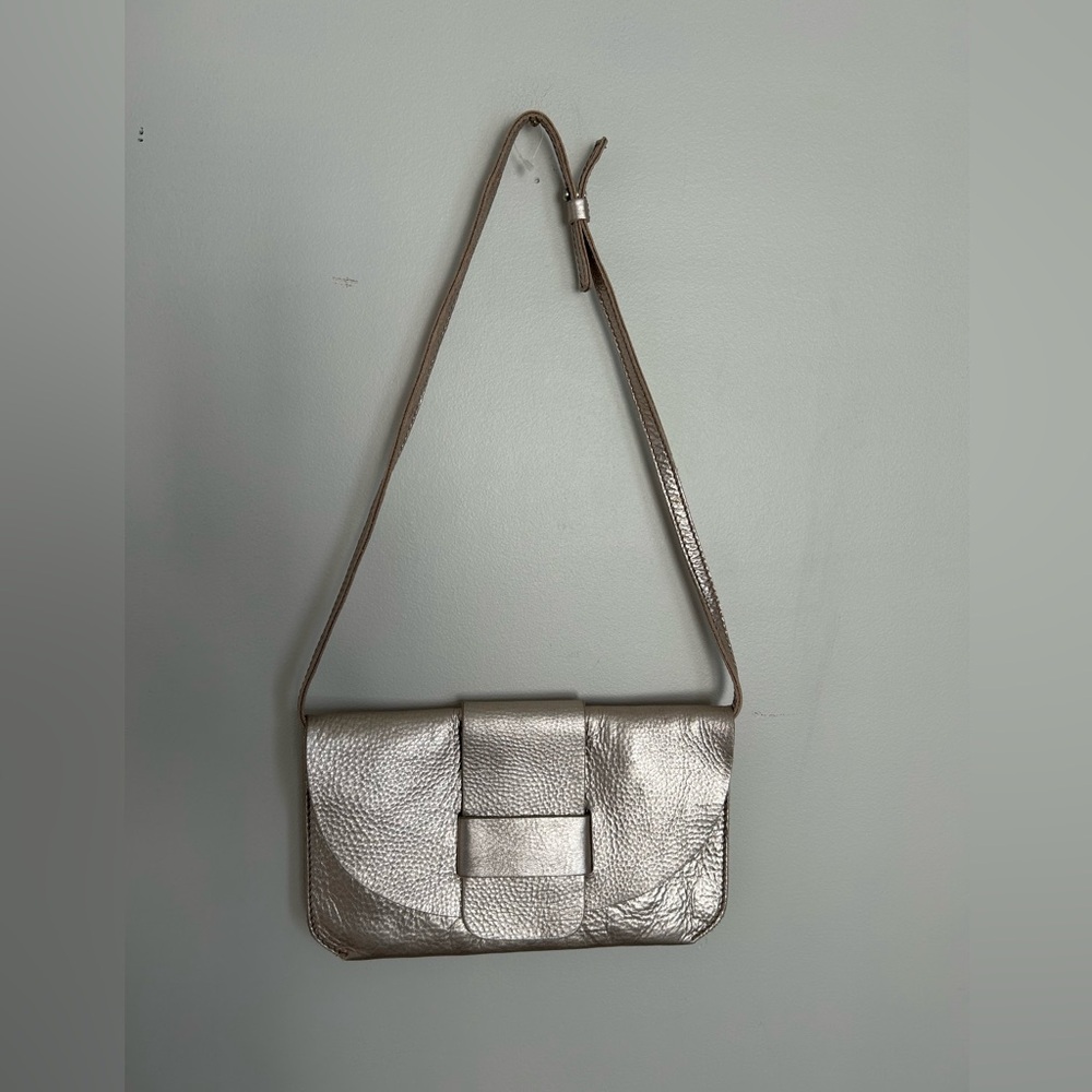 Pedro Garcia metallic purse